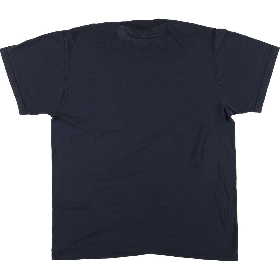 Fruit of the Loom plain pocket T-shirt, men's size M unclear black type Vintage Second Hand