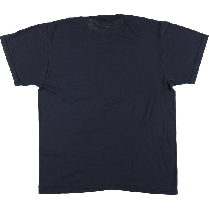 Fruit of the Loom plain pocket T-shirt, men's size M unclear black type Vintage Second Hand
