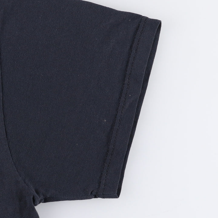Fruit of the Loom plain pocket T-shirt, men's size M unclear black type Vintage Second Hand