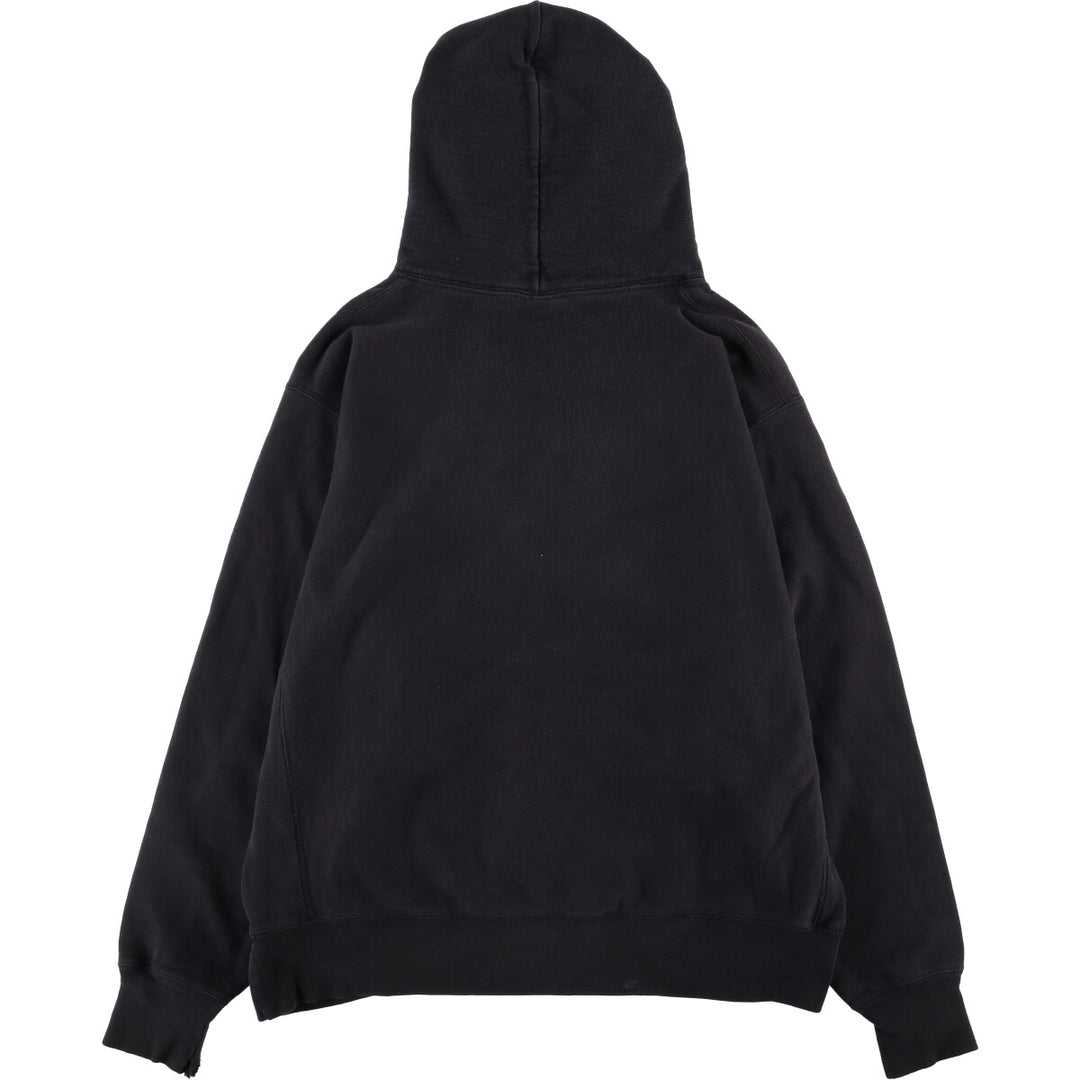 Champion REVERSE WEAVE Reverse Weave Sweat Pullover Hoodie Men's L size cotton black type Vintage Second Hand