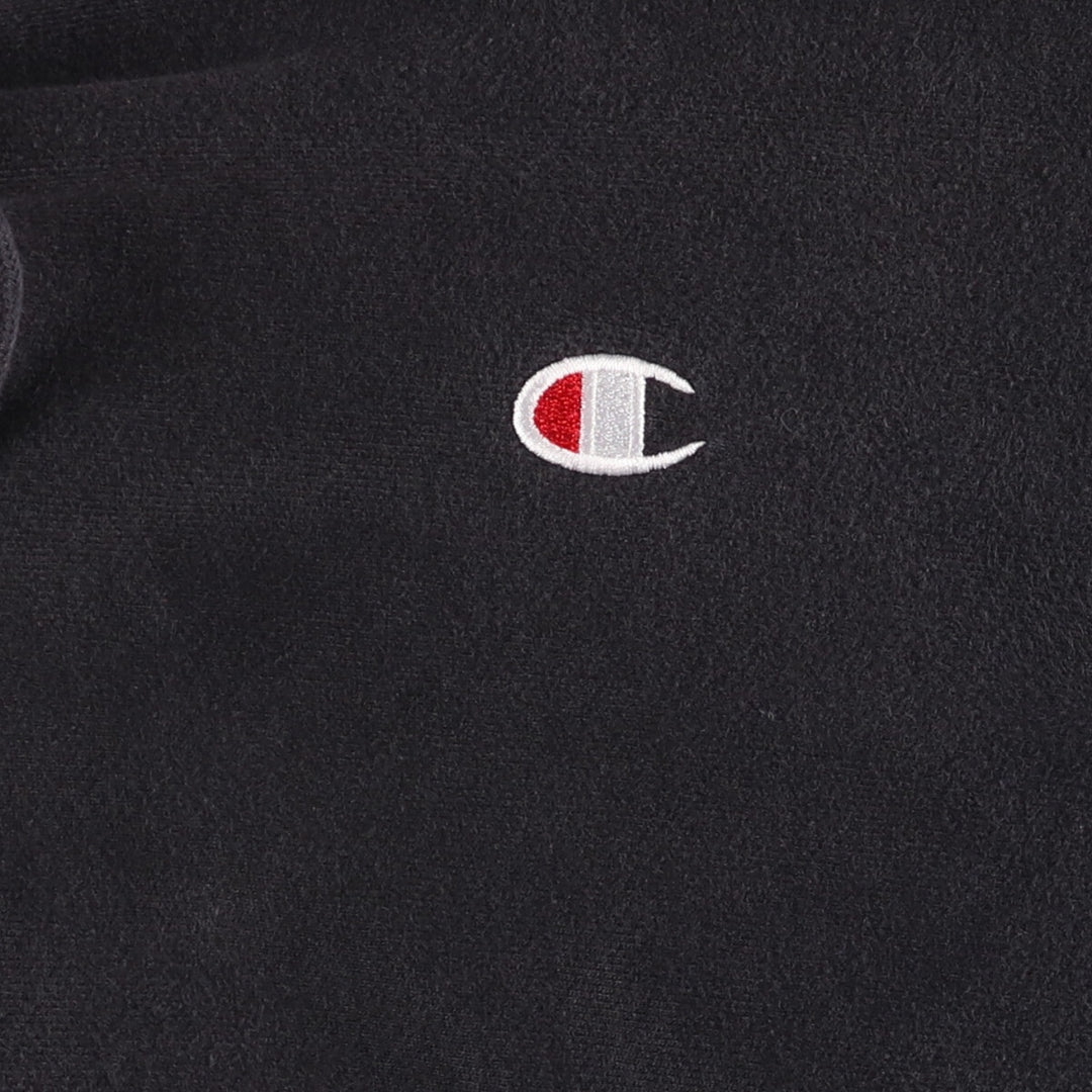 Champion REVERSE WEAVE Reverse Weave Sweat Pullover Hoodie Men's L size cotton black type Vintage Second Hand