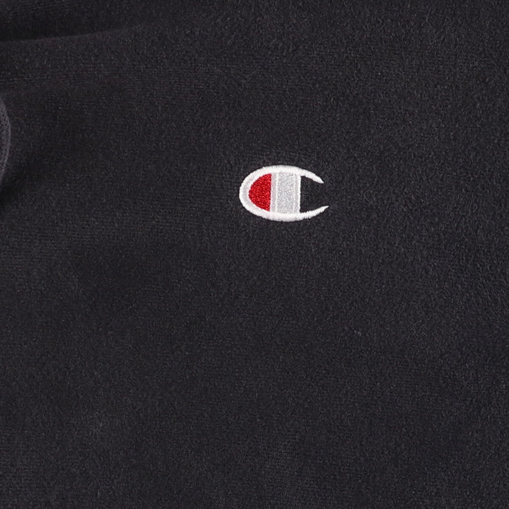 Champion REVERSE WEAVE Reverse Weave Sweat Pullover Hoodie Men's L size cotton black type Vintage Second Hand