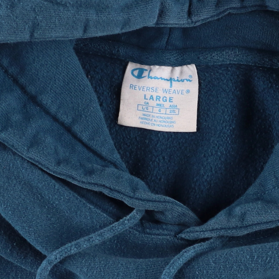 Champion REVERSE WEAVE Reverse Weave Sweat Pullover Hoodie Men's L size cotton Navy blue Vintage Second Hand
