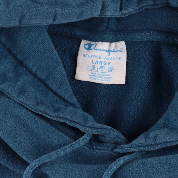 Champion REVERSE WEAVE Reverse Weave Sweat Pullover Hoodie Men's L size cotton Navy blue Vintage Second Hand
