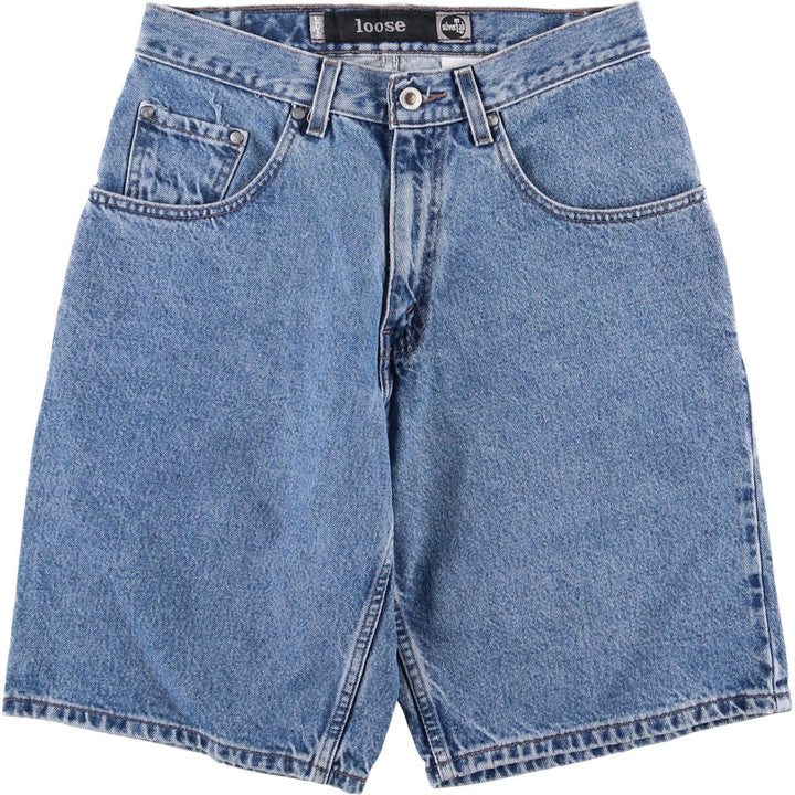 90'S Levi's Silver Tab Loose Denim Shorts/Jorts Men's Size W30 Vintage cotton blue type Vintage Second Hand