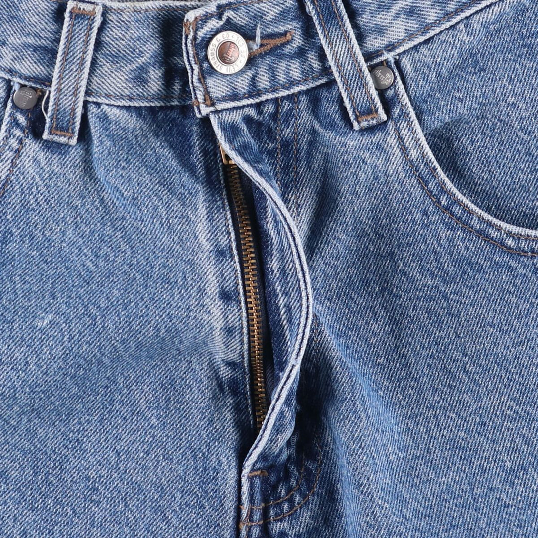 90'S Levi's Silver Tab Loose Denim Shorts/Jorts Men's Size W30 Vintage cotton blue type Vintage Second Hand