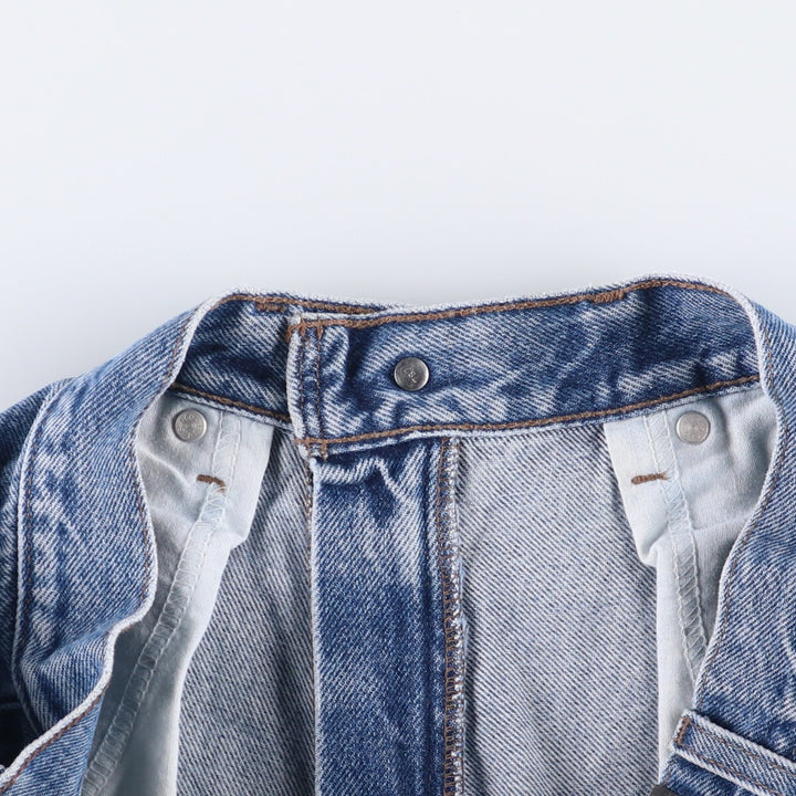 90'S Levi's Silver Tab Loose Denim Shorts/Jorts Men's Size W30 Vintage cotton blue type Vintage Second Hand