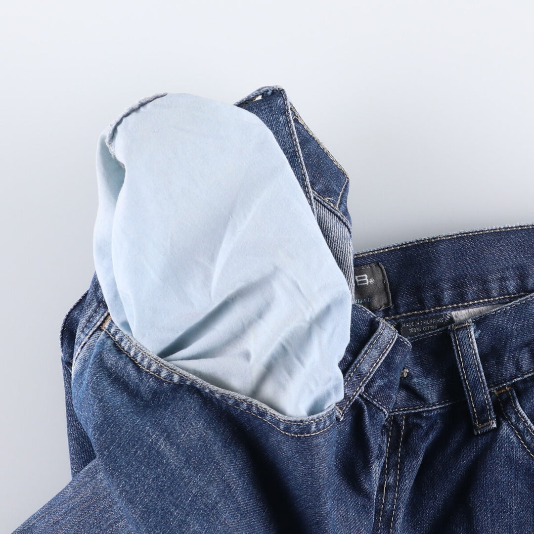 Levi's SILVER TAB Silver Tab Denim Painter Shorts, Men's Size W32 cotton blue type Vintage Second Hand