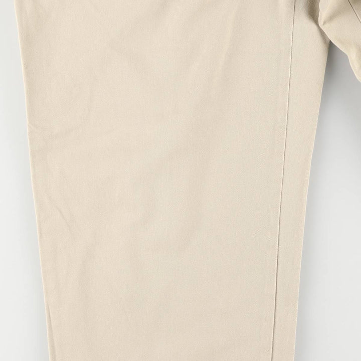 Ralph Lauren Polo Ralph Lauren Two-pleat Chino Pants Men's Size W36 cotton Beige type Vintage Second Hand
