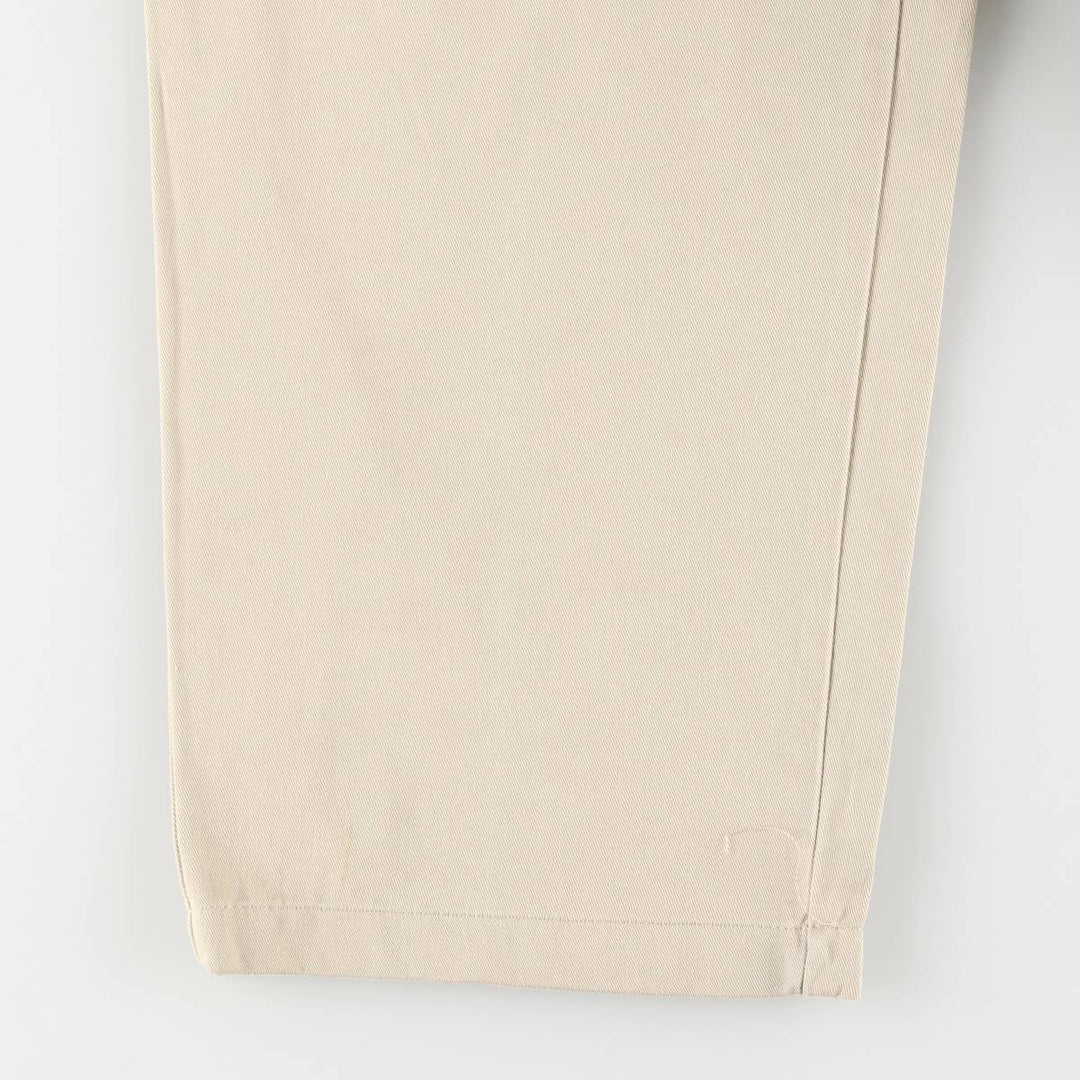 Ralph Lauren Polo Ralph Lauren Two-pleat Chino Pants Men's Size W36 cotton Beige type Vintage Second Hand