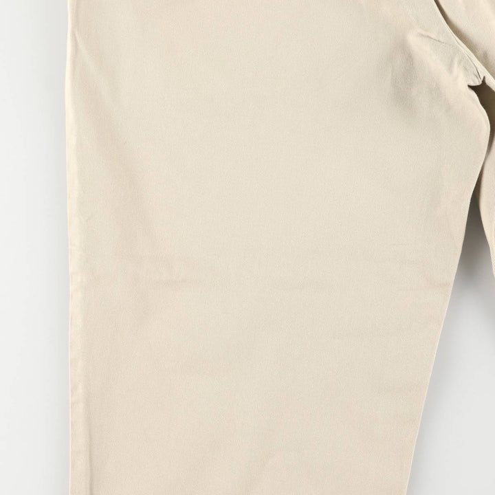 Ralph Lauren Polo Ralph Lauren Two-pleat Chino Pants Men's Size W36 cotton Beige type Vintage Second Hand