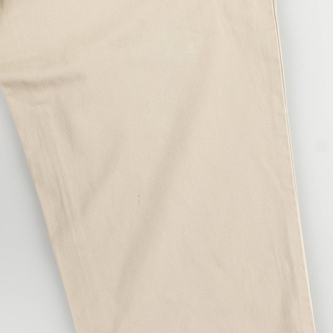 Ralph Lauren Polo Ralph Lauren Two-pleat Chino Pants Men's Size W36 cotton Beige type Vintage Second Hand