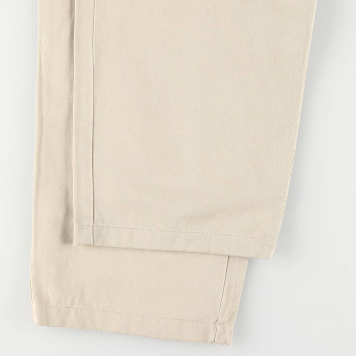 Ralph Lauren Polo Ralph Lauren Two-pleat Chino Pants Men's Size W36 cotton Beige type Vintage Second Hand