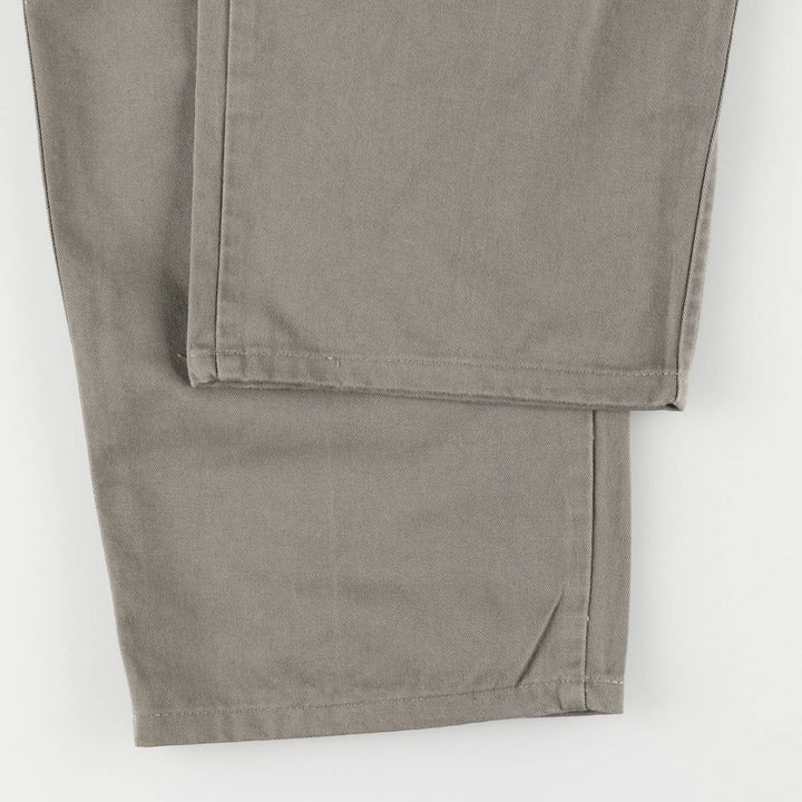 Ralph Lauren POLO by Ralph Lauren Two-pleat Chino Pants for Men, W34 equivalent cotton Khaki type Vintage Second Hand