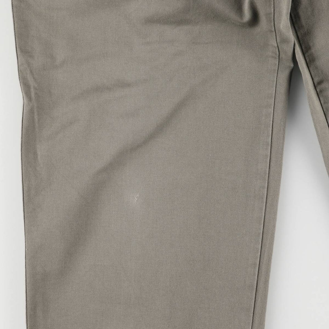 Ralph Lauren POLO by Ralph Lauren Two-pleat Chino Pants for Men, W34 equivalent cotton Khaki type Vintage Second Hand