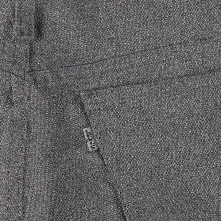 90'S Levi's STA-PREST slacks, made in the USA, men's, size W36, vintage polyester gray type Vintage Second Hand
