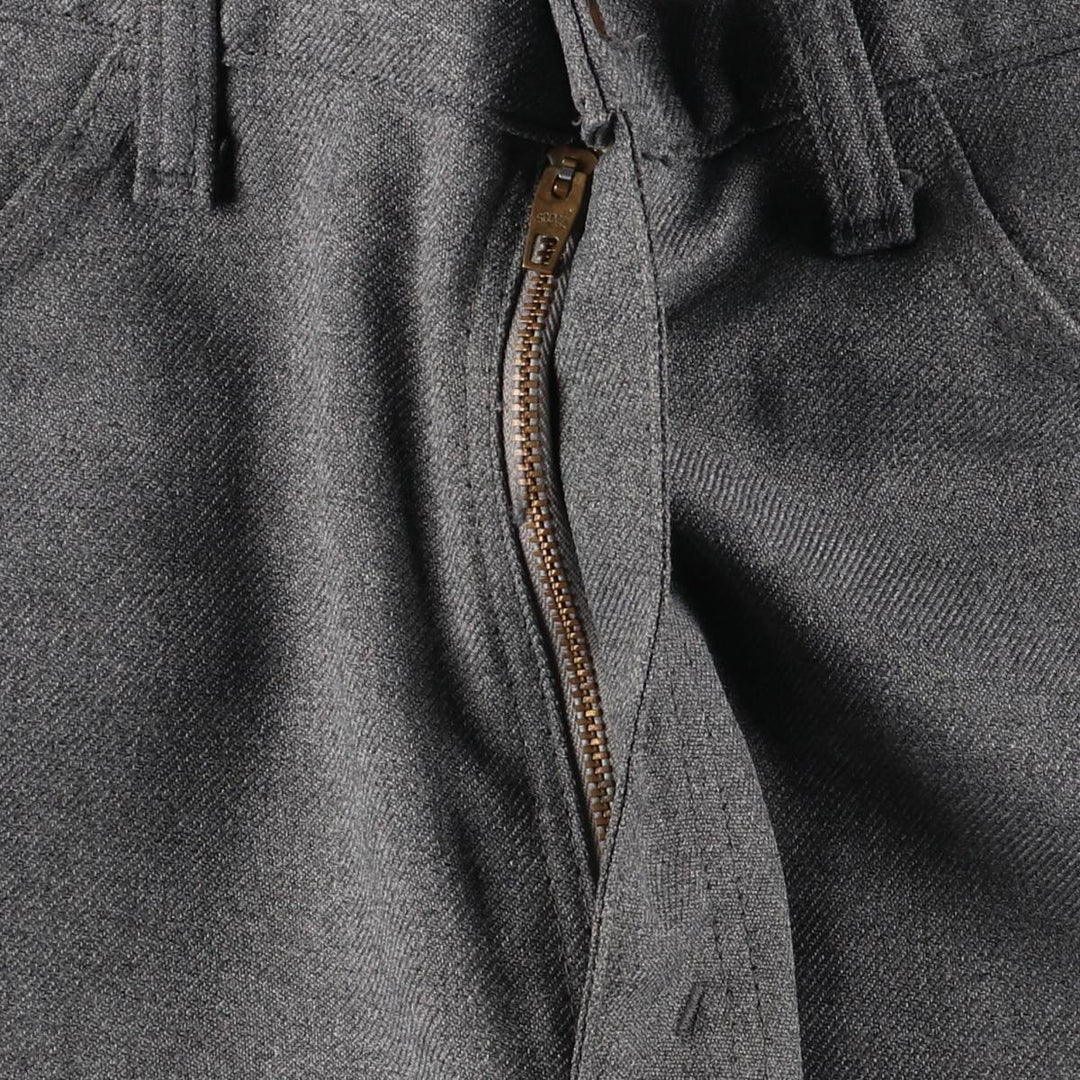 90'S Levi's STA-PREST slacks, made in the USA, men's, size W36, vintage polyester gray type Vintage Second Hand