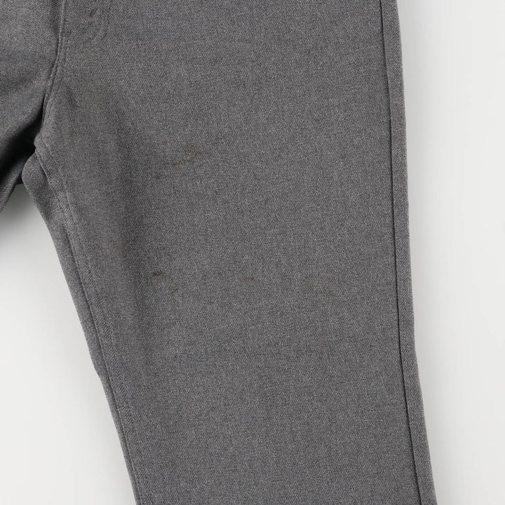 90'S Levi's STA-PREST slacks, made in the USA, men's, size W36, vintage polyester gray type Vintage Second Hand