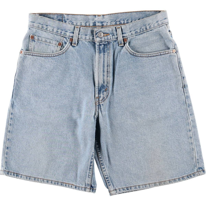 2000'S Levi's 550 Relaxed Fit Denim Shorts, Men's Size W32 cotton blue type Vintage Second Hand