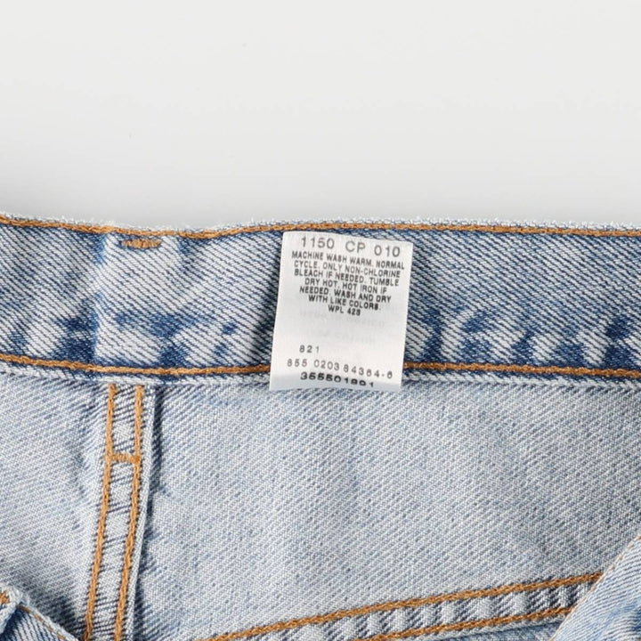 2000'S Levi's 550 Relaxed Fit Denim Shorts, Men's Size W32 cotton blue type Vintage Second Hand