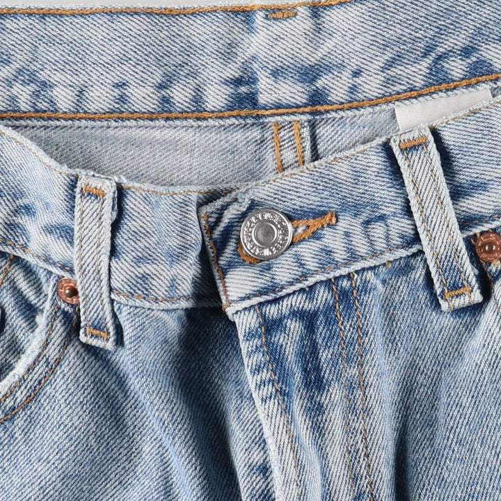 2000'S Levi's 550 Relaxed Fit Denim Shorts, Men's Size W32 cotton blue type Vintage Second Hand