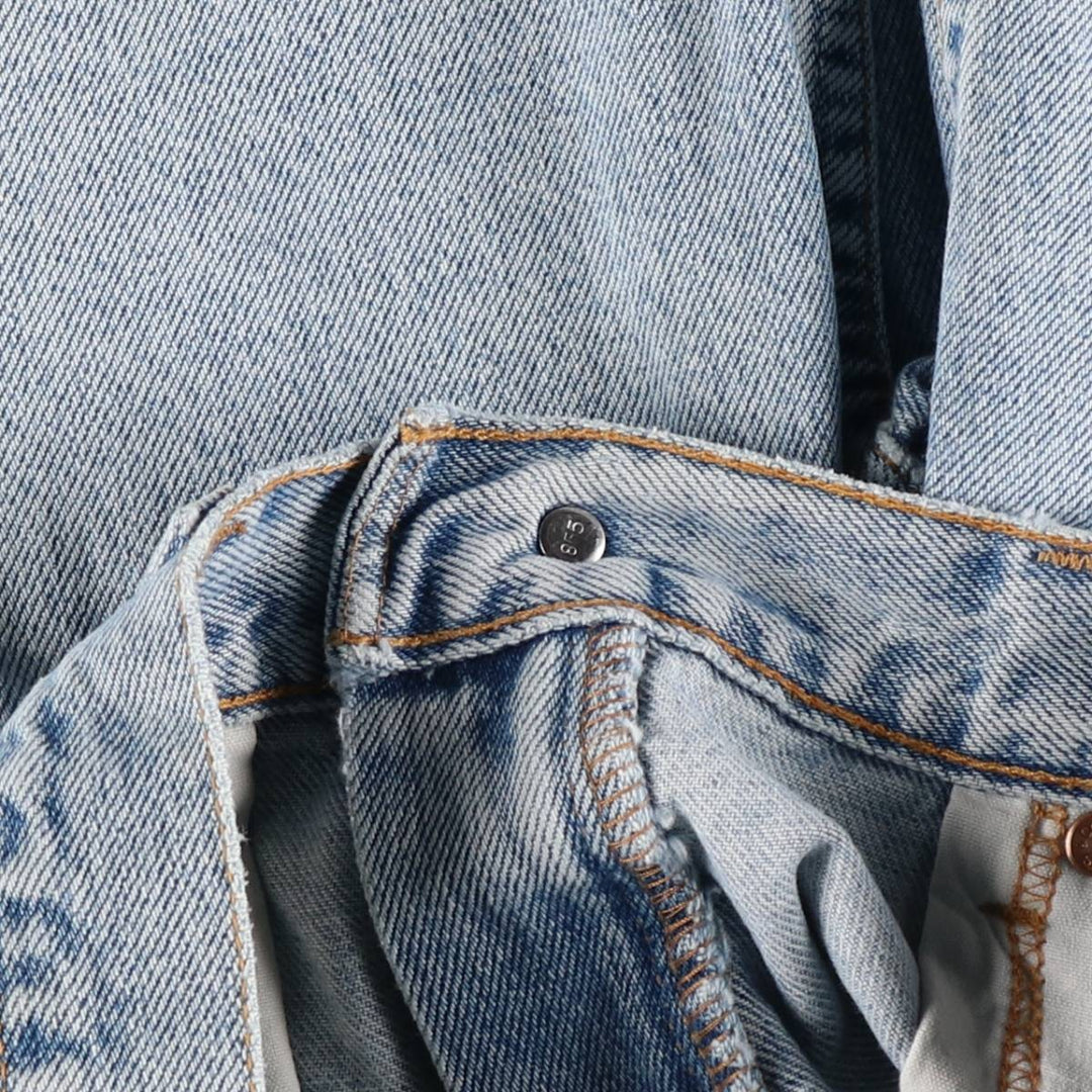 2000'S Levi's 550 Relaxed Fit Denim Shorts, Men's Size W32 cotton blue type Vintage Second Hand