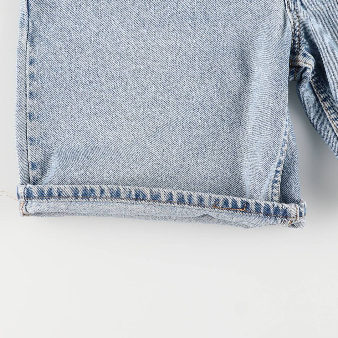 2000'S Levi's 550 Relaxed Fit Denim Shorts, Men's Size W32 cotton blue type Vintage Second Hand