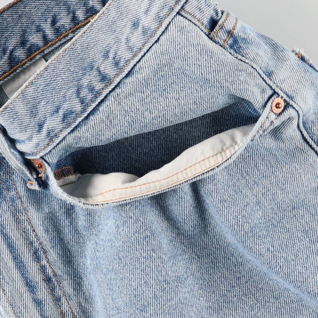 2000'S Levi's 550 Relaxed Fit Denim Shorts, Men's Size W32 cotton blue type Vintage Second Hand