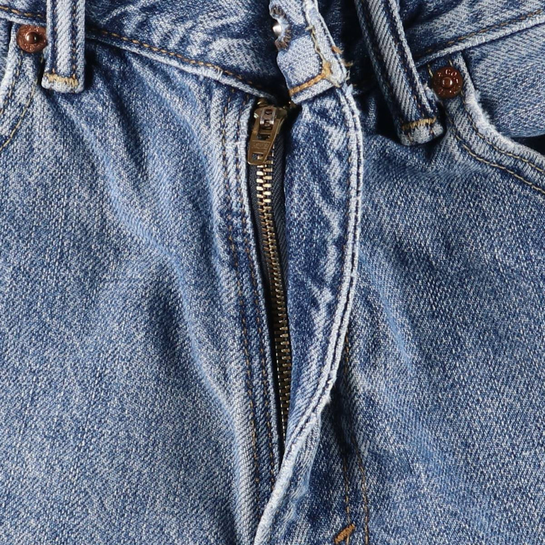 Levi's 550 denim shorts, short pants for men, size W33 cotton blue type Vintage Second Hand