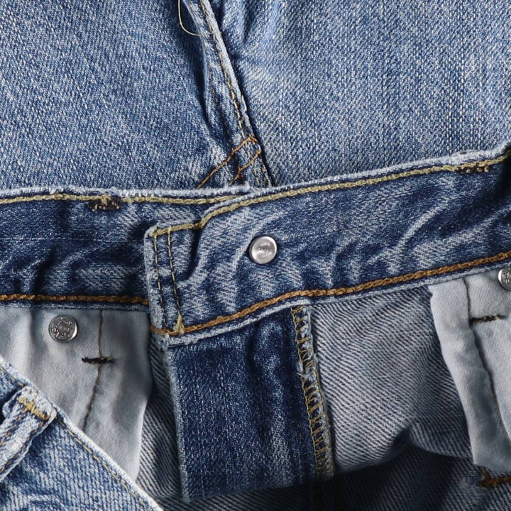 Levi's 550 denim shorts, short pants for men, size W33 cotton blue type Vintage Second Hand
