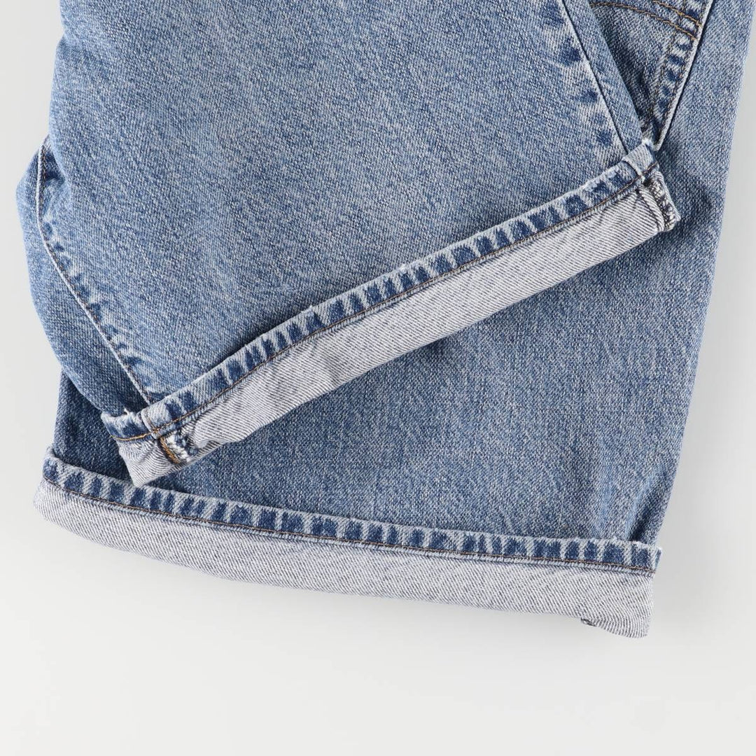 Levi's 550 denim shorts, short pants for men, size W33 cotton blue type Vintage Second Hand