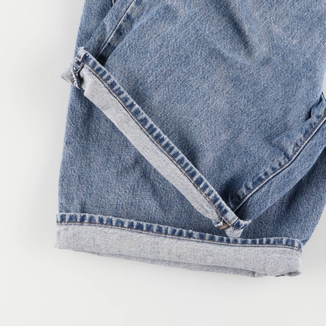 Levi's 550 denim shorts, short pants for men, size W33 cotton blue type Vintage Second Hand