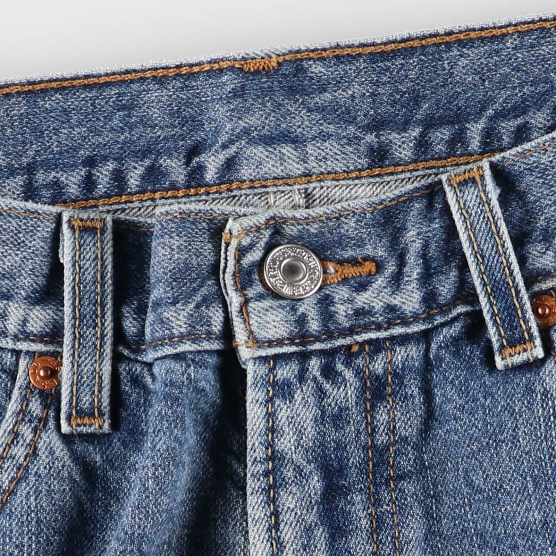 Levi's 550 Relaxed Fit Denim Shorts, Men's Size 34 cotton blue type Vintage Second Hand