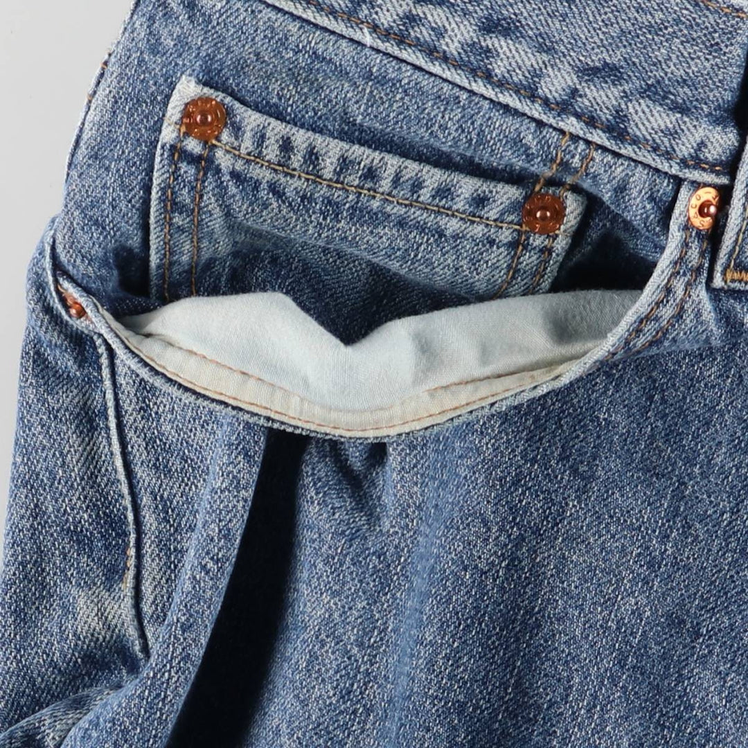 Levi's 550 Relaxed Fit Denim Shorts, Men's Size 34 cotton blue type Vintage Second Hand