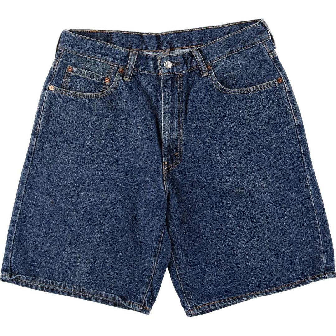 Levi's 550 Denim Shorts, Half Pants, Men's Size 36 cotton blue type Vintage Second Hand