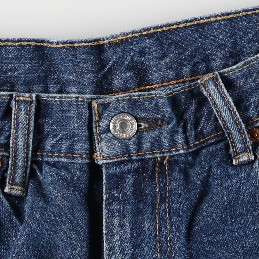 Levi's 550 Denim Shorts, Half Pants, Men's Size 36 cotton blue type Vintage Second Hand