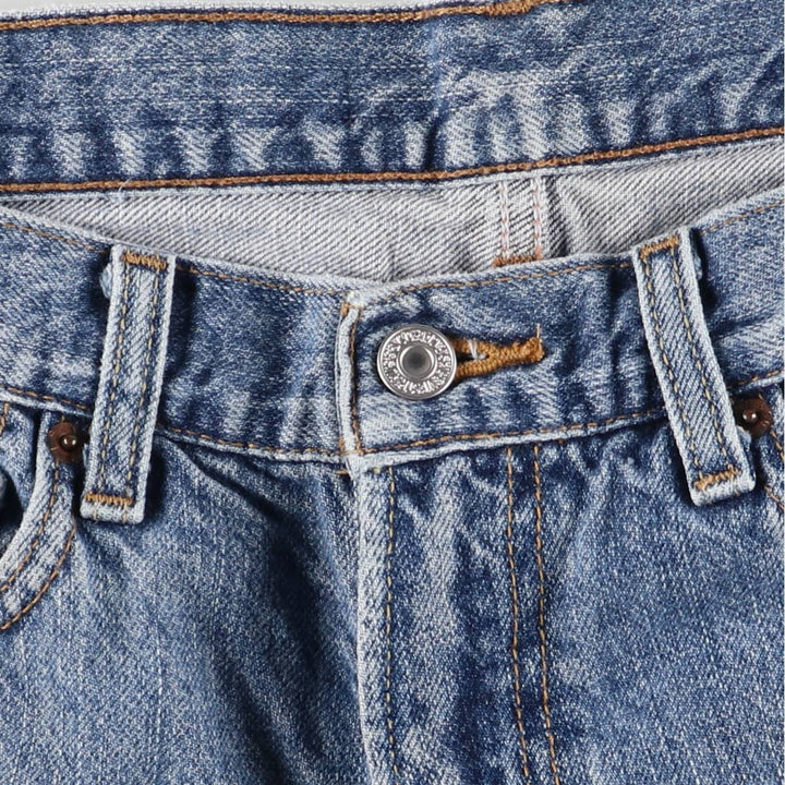 Levi's 550 Relaxed Fit Denim Shorts, Men's Size W34 cotton blue type Vintage Second Hand