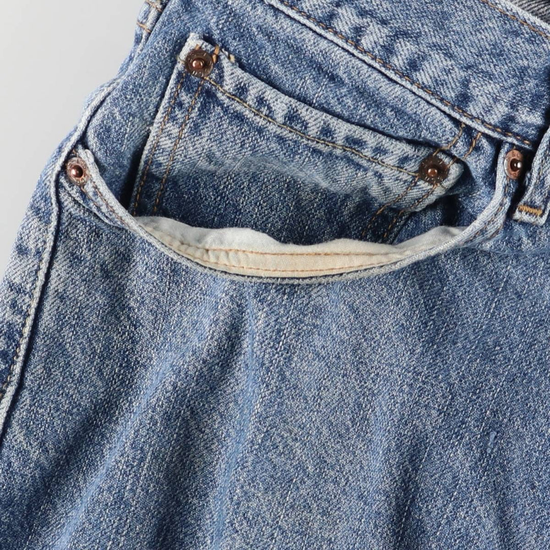 Levi's 550 Relaxed Fit Denim Shorts, Men's Size W34 cotton blue type Vintage Second Hand