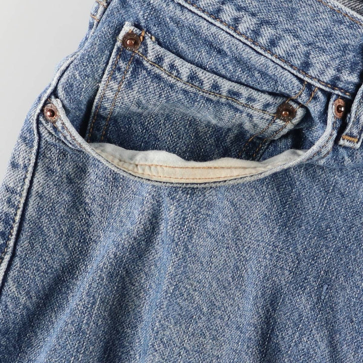 Levi's 550 Relaxed Fit Denim Shorts, Men's Size W34 cotton blue type Vintage Second Hand