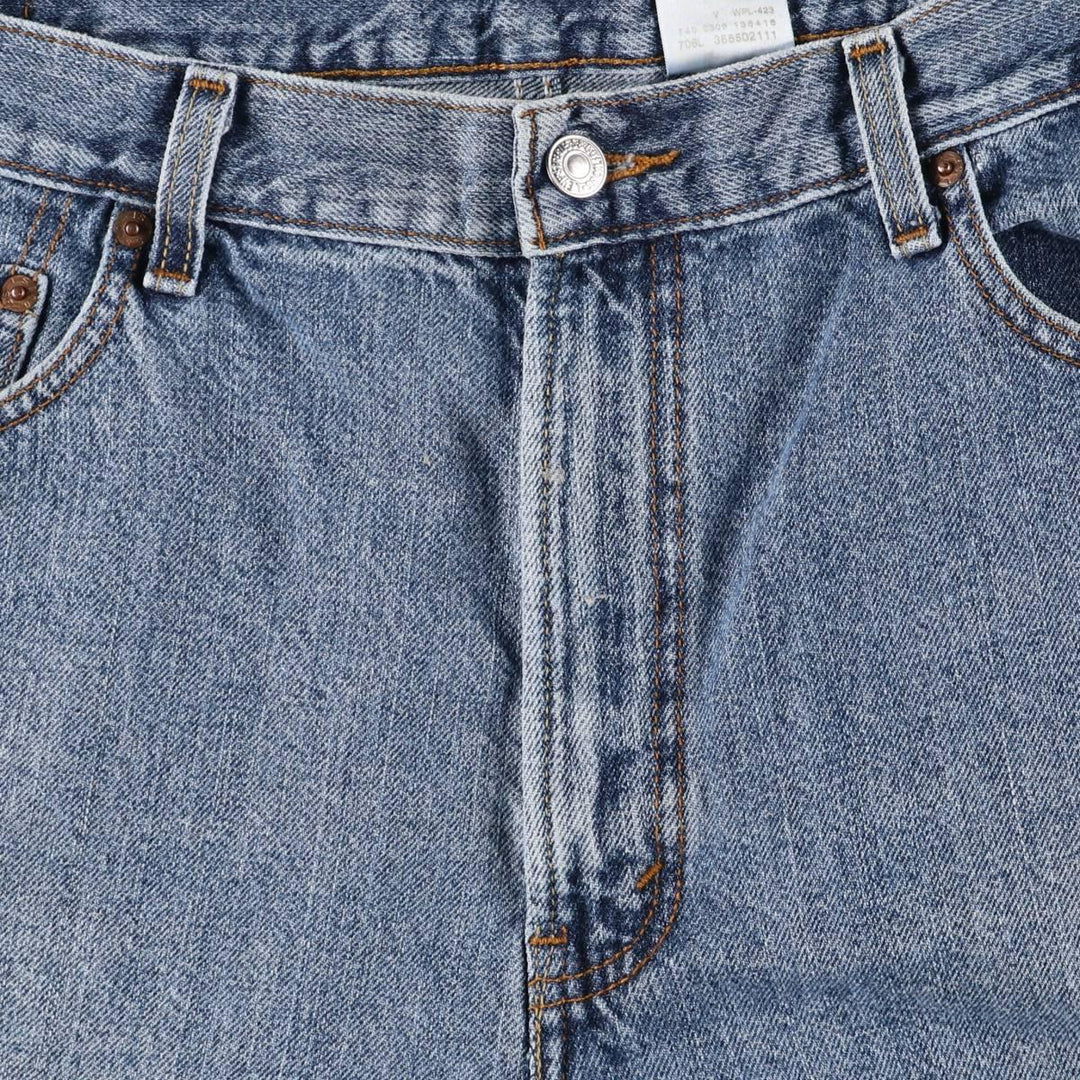 2000'S Levi's 550 Relaxed Fit Denim Shorts/Jorts Men's Size W37 cotton blue type Vintage Second Hand