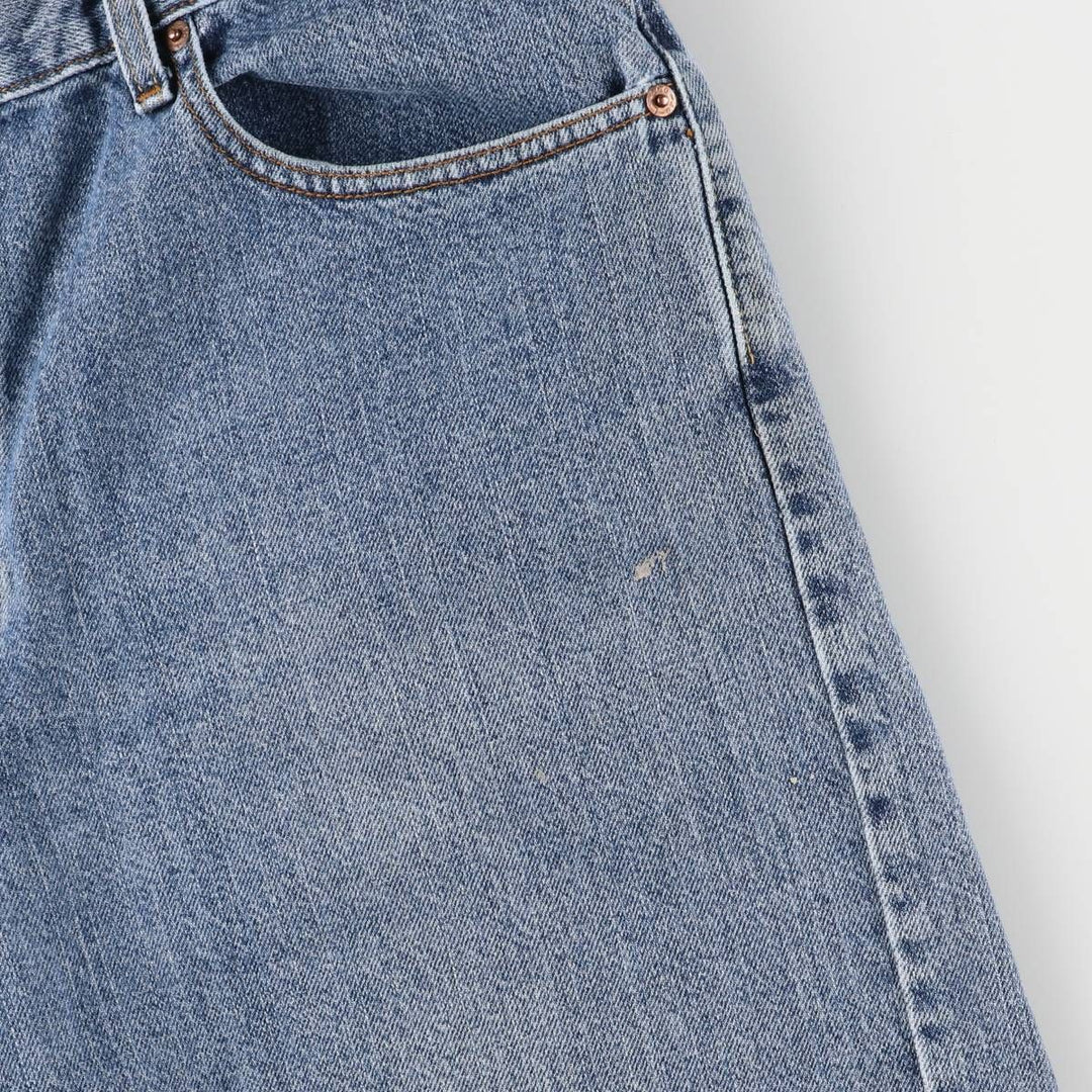 2000'S Levi's 550 Relaxed Fit Denim Shorts/Jorts Men's Size W37 cotton blue type Vintage Second Hand