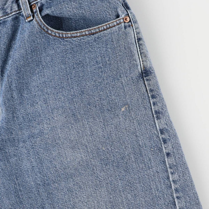 2000'S Levi's 550 Relaxed Fit Denim Shorts/Jorts Men's Size W37 cotton blue type Vintage Second Hand