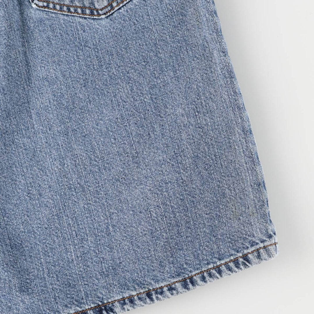 2000'S Levi's 550 Relaxed Fit Denim Shorts/Jorts Men's Size W37 cotton blue type Vintage Second Hand
