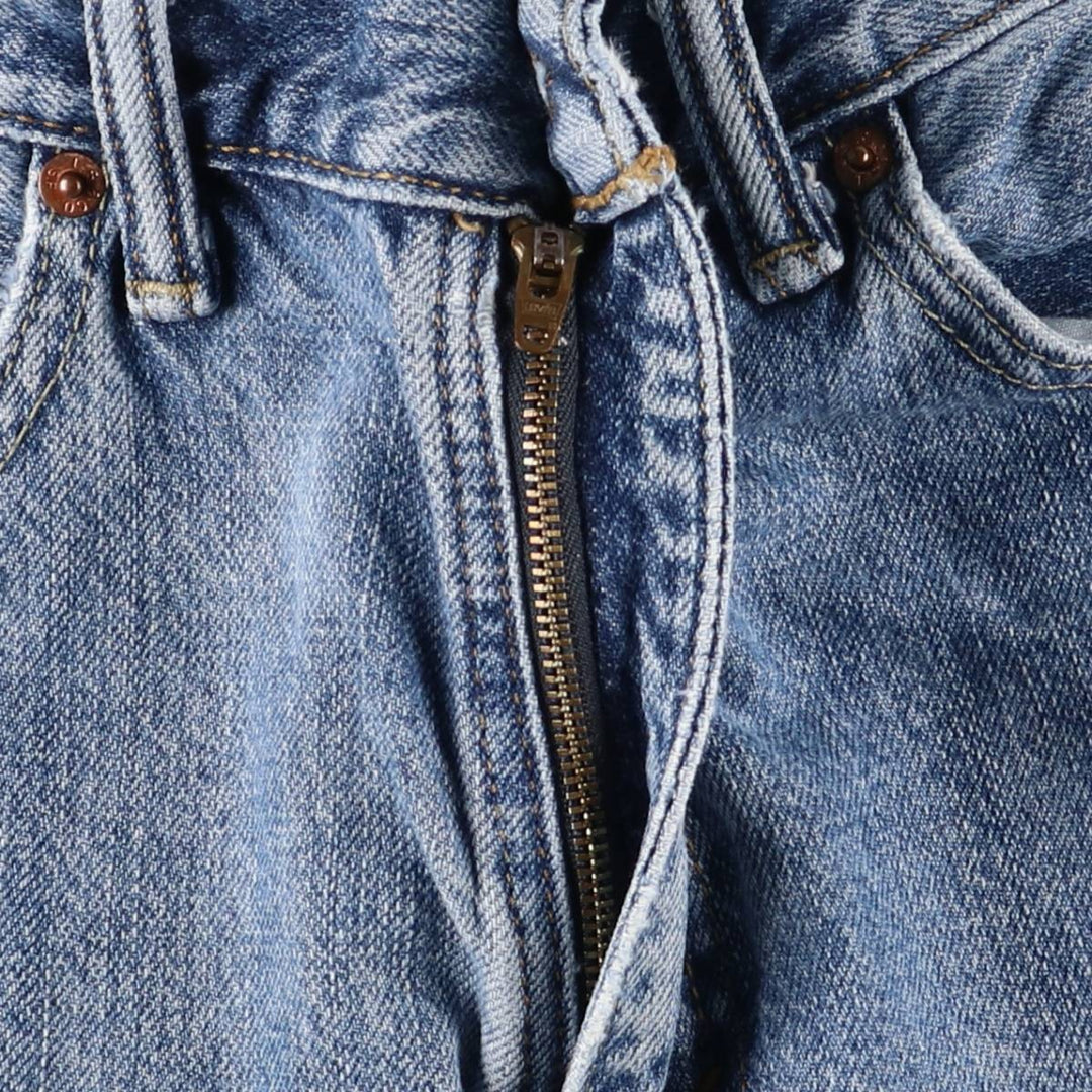 Levi's 550 denim shorts, short pants for men, size W32 cotton blue type Vintage Second Hand