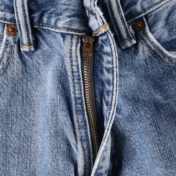 Levi's 550 denim shorts, short pants for men, size W32 cotton blue type Vintage Second Hand
