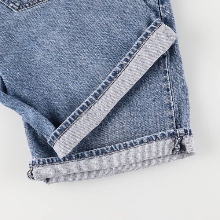 Levi's 550 denim shorts, short pants for men, size W32 cotton blue type Vintage Second Hand