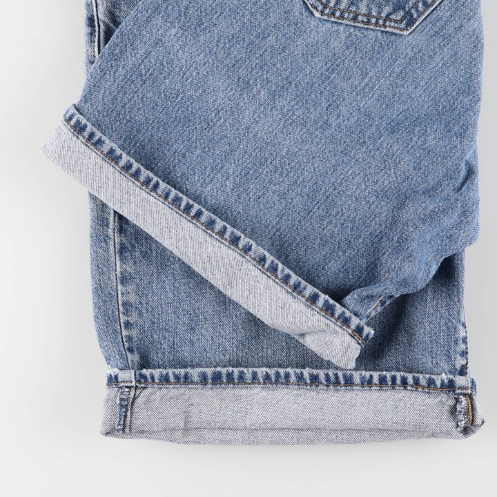 Levi's 550 denim shorts, short pants for men, size W32 cotton blue type Vintage Second Hand