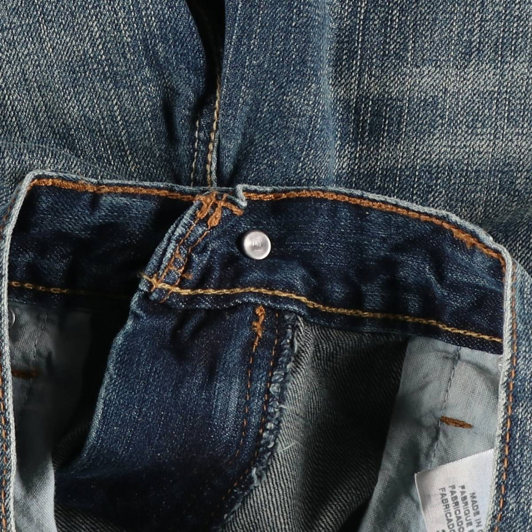 Levi's 569 Loose Straight Denim Shorts, Men's Size 32 cotton blue type Vintage Second Hand