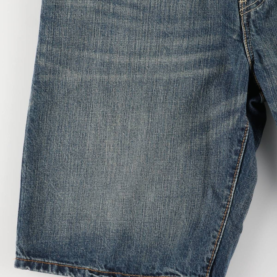 Levi's 569 Loose Straight Denim Shorts, Men's Size 32 cotton blue type Vintage Second Hand