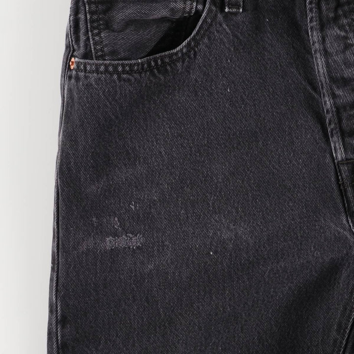 Levi's 501 Black Denim Straight Denim Pants for Men, W32 equivalent cotton black type Vintage Second Hand